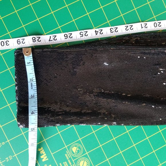 INC Macys Sequined Skinny Ankle Pants~L - Picture 8 of 11